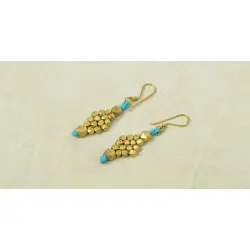 Ormolu ✺ Dhokra Earrings { 16 }